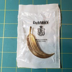 DuBarry Gold Tone Single Leaf Brooch